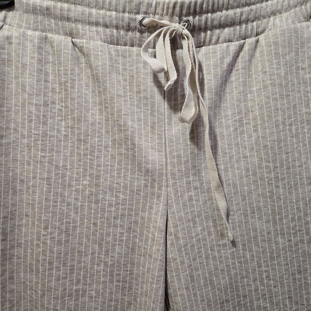 Loft Pants Pinstripe Casual Minimalist Comfort Core Loungewear Size M - Picture 2 of 9